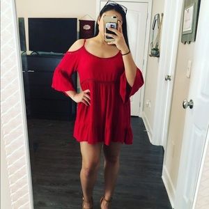 soprano red dress